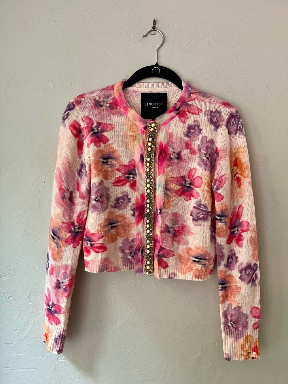 LE SUPERBE FRIDA COQUETTE CARDIGAN XS